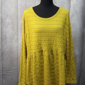 BKK Chance, mustard yellow top, size 2XL